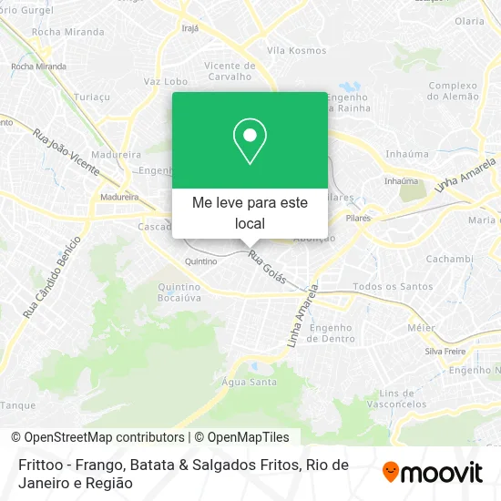 Frittoo - Frango, Batata & Salgados Fritos mapa