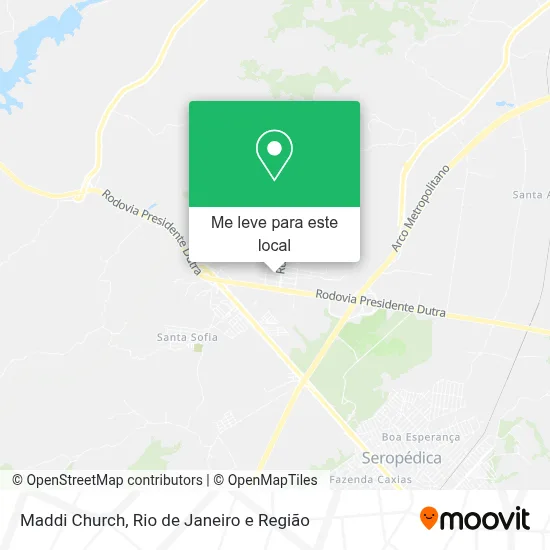 Maddi Church mapa