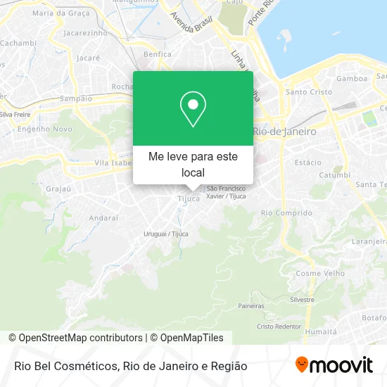 Rio Bel Cosméticos mapa