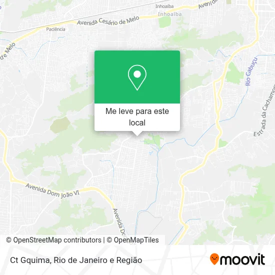 Ct Gquima mapa