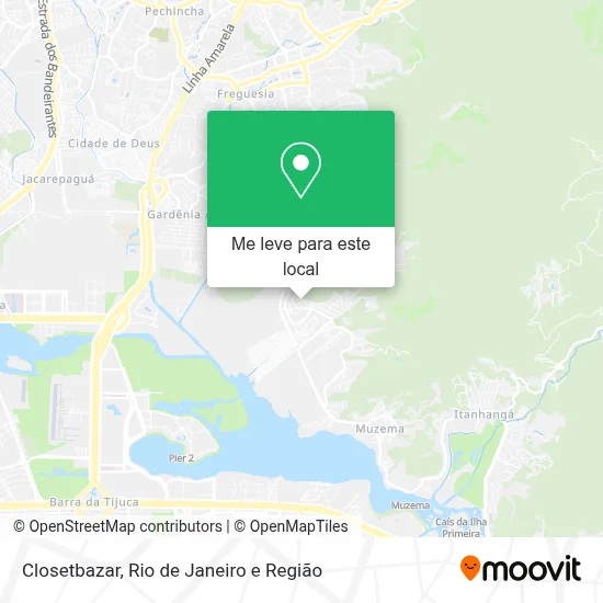 Closetbazar mapa