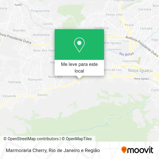 Marmoraria Cherry mapa