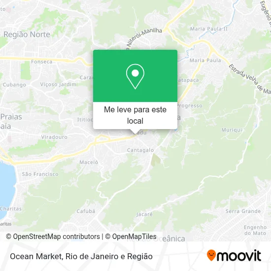 Ocean Market mapa