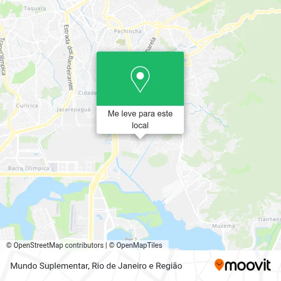 Mundo Suplementar mapa