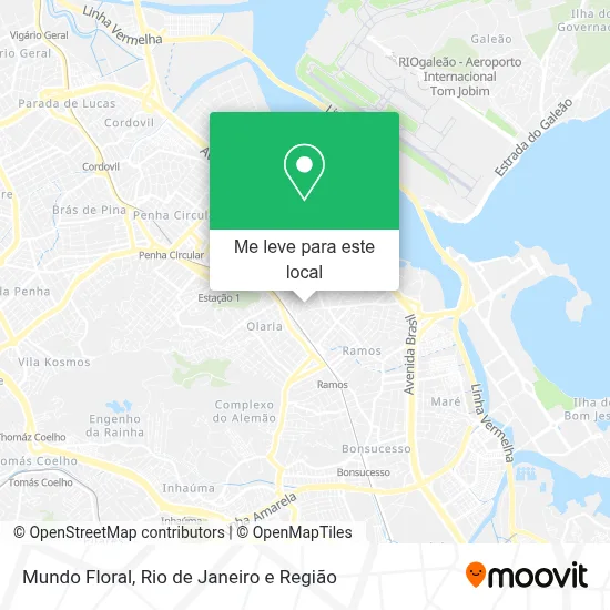 Mundo Floral mapa