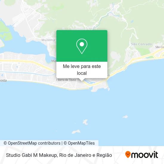 Studio Gabi M Makeup mapa