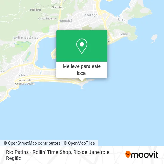 Rio Patins - Rollin' Time Shop mapa