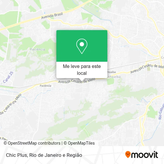 Chic Plus mapa