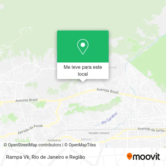 Rampa Vk mapa