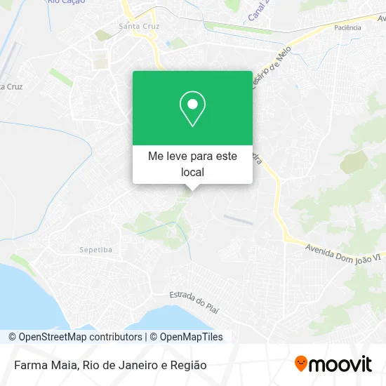 Farma Maia mapa
