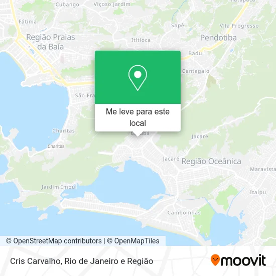 Cris Carvalho mapa