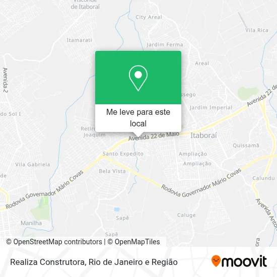 Realiza Construtora mapa