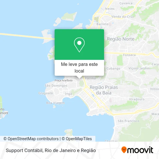 Support Contábil mapa
