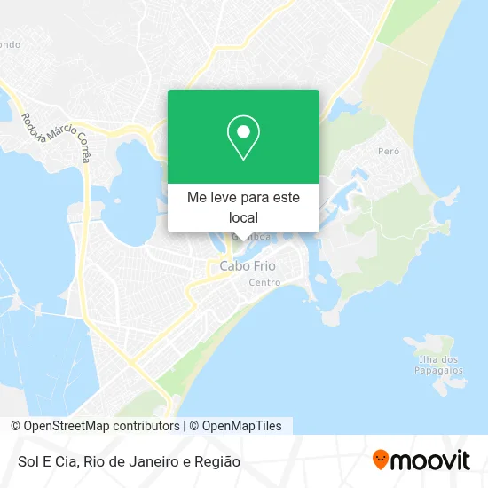 Sol E Cia mapa