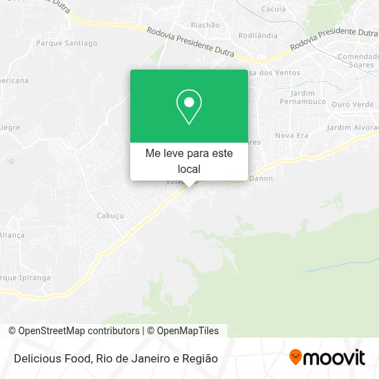 Delicious Food mapa