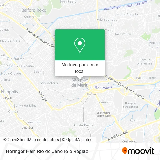 Heringer Hair mapa