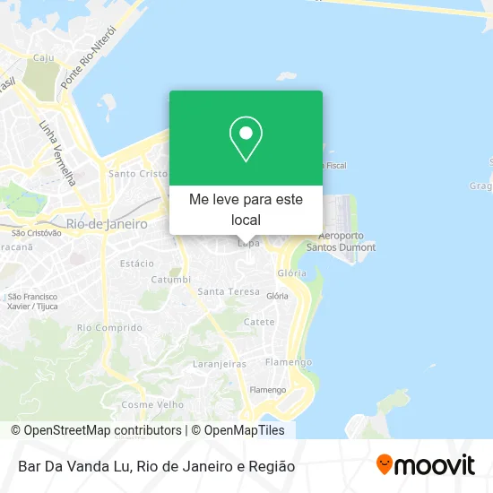 Bar Da Vanda Lu mapa