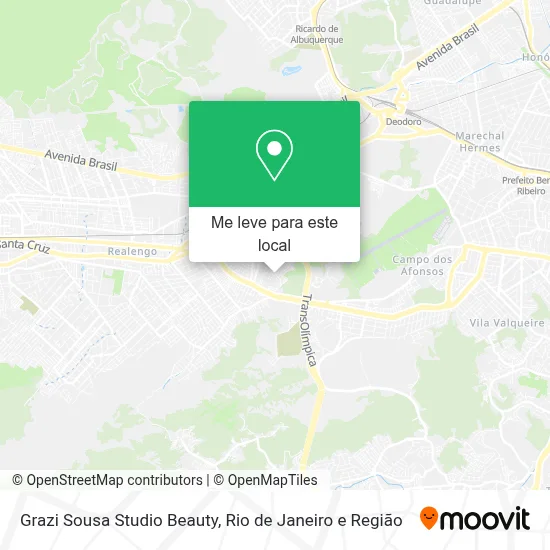 Grazi Sousa Studio Beauty mapa