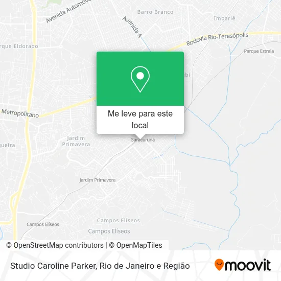 Studio Caroline Parker mapa