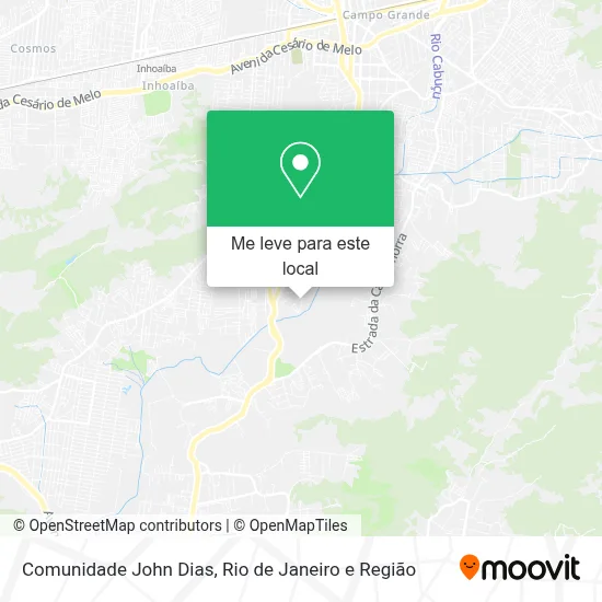 Comunidade John Dias mapa