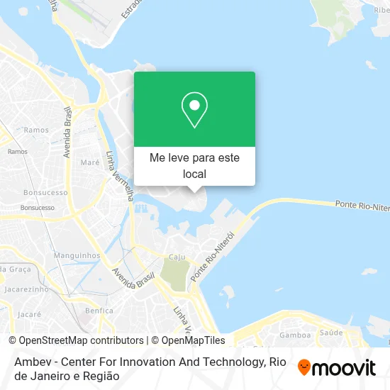 Ambev - Center For Innovation And Technology mapa