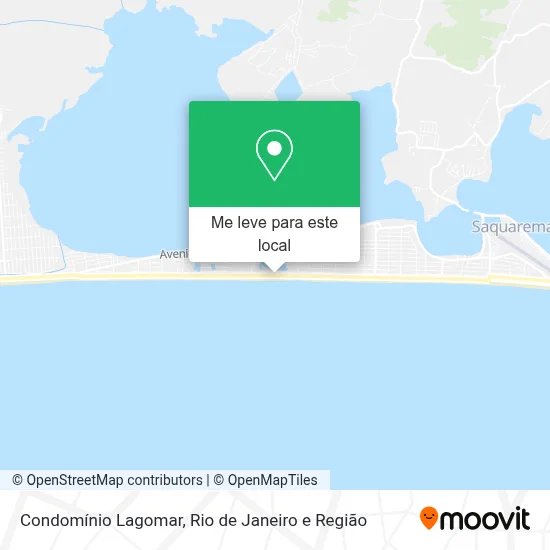 Condomínio Lagomar mapa