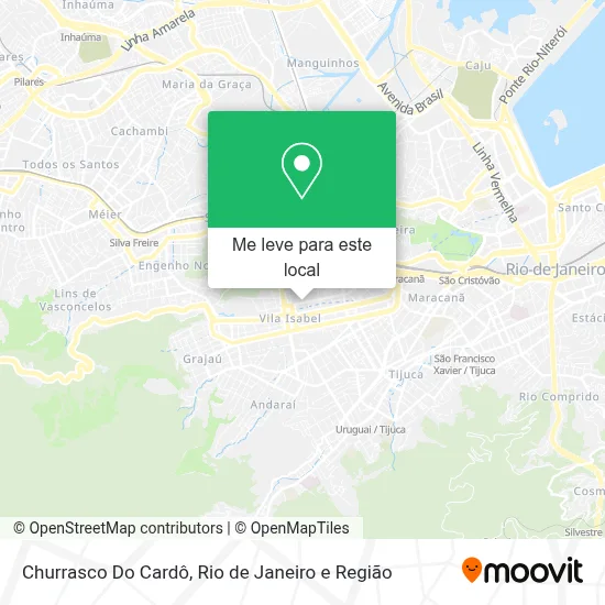 Churrasco Do Cardô mapa