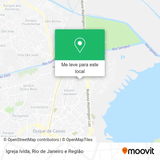 Igreja Ivida mapa