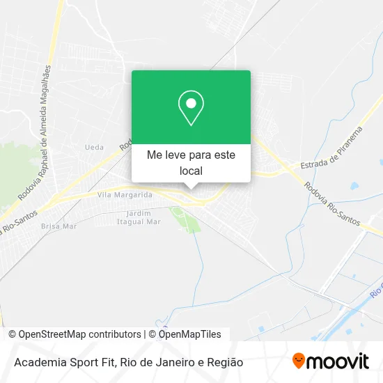 Academia Sport Fit mapa