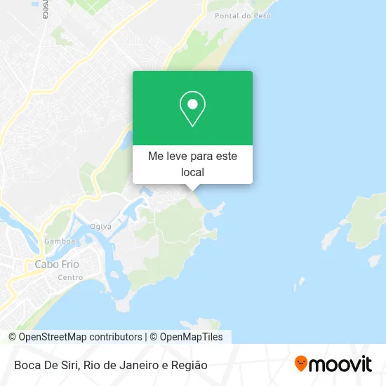 Boca De Siri mapa