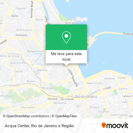 Acqua Center mapa