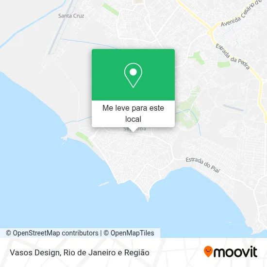 Vasos Design mapa