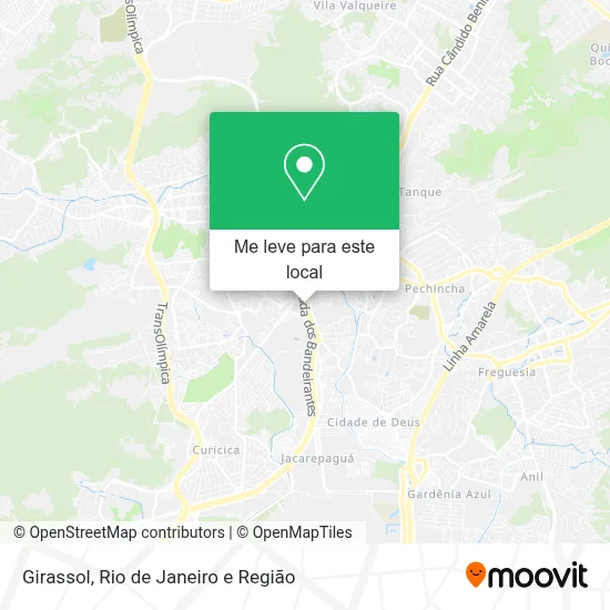 Girassol mapa