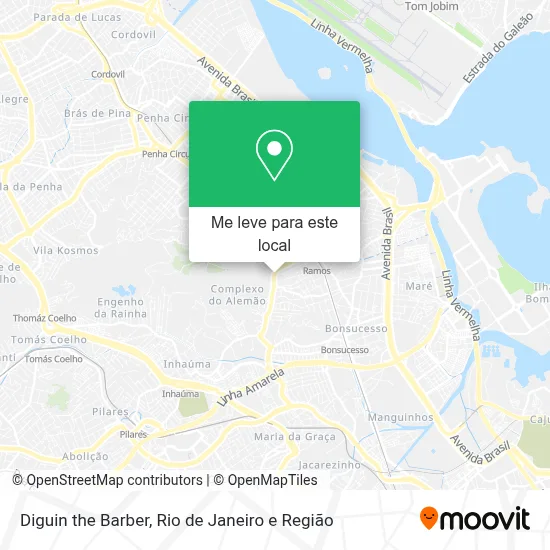 Diguin the Barber mapa