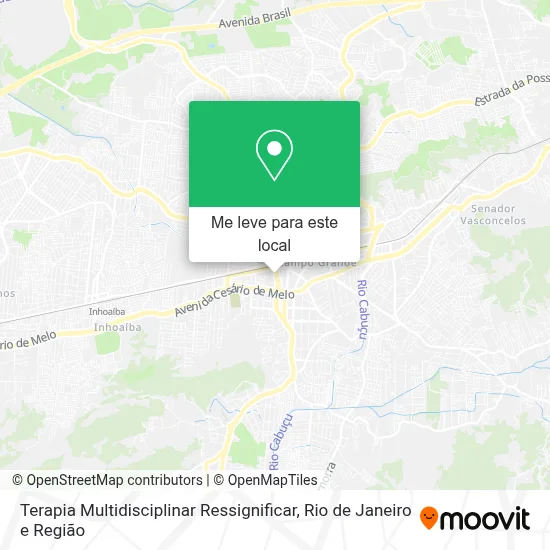 Terapia Multidisciplinar Ressignificar mapa