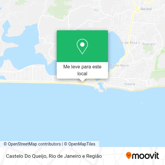 Castelo Do Queijo mapa