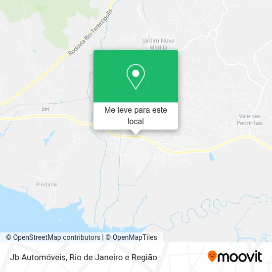 Jb Automóveis mapa