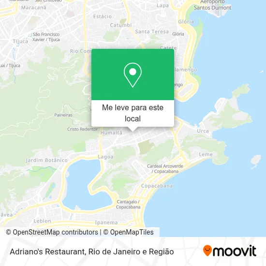 Adriano's Restaurant mapa
