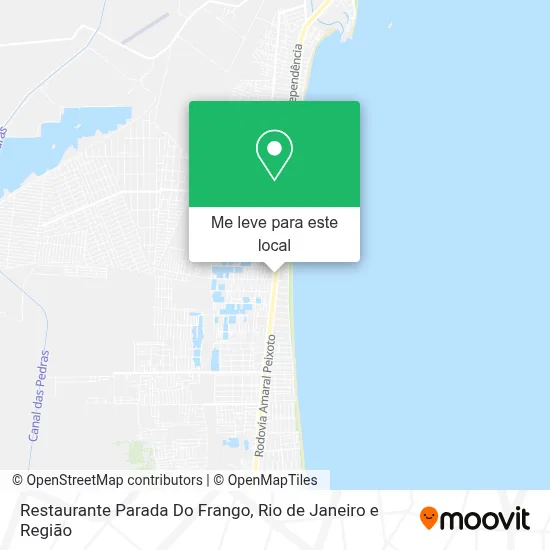 Restaurante Parada Do Frango mapa
