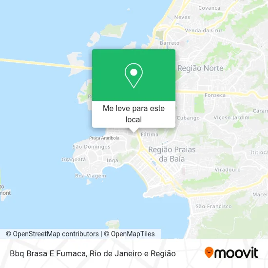 Bbq Brasa E Fumaca mapa