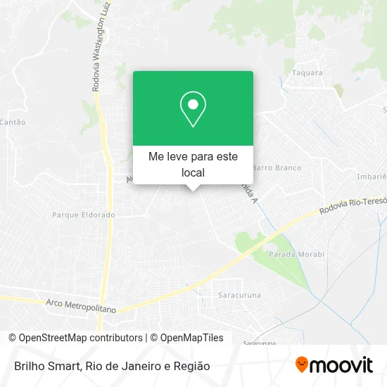 Brilho Smart mapa