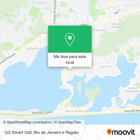 GS Smart Cell mapa