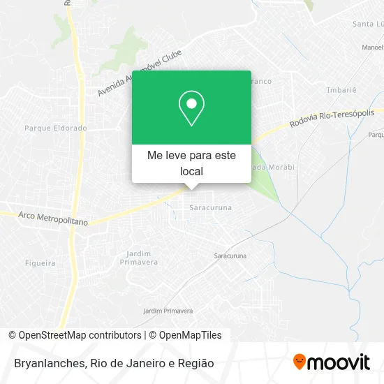 Bryanlanches mapa