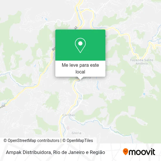 Ampak Distribuidora mapa