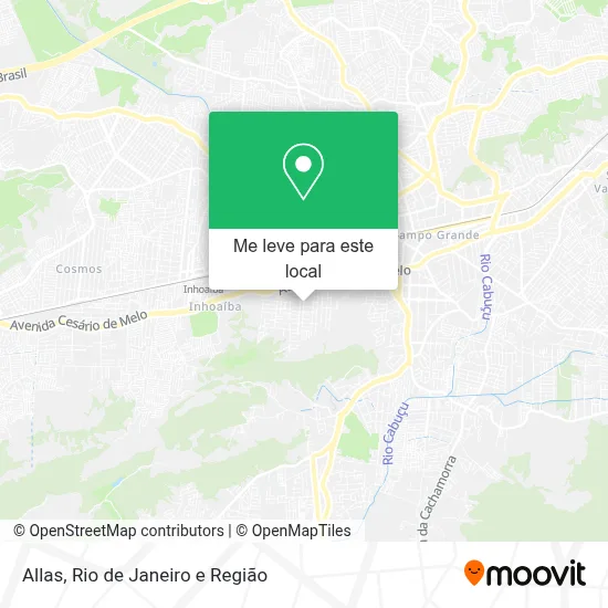 Allas mapa