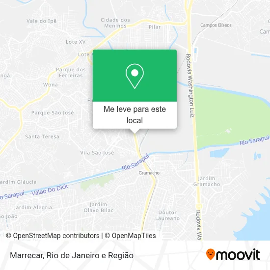 Marrecar mapa