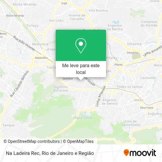Na Ladeira Rec mapa