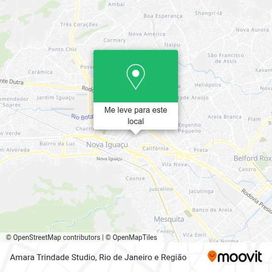 Amara Trindade Studio mapa