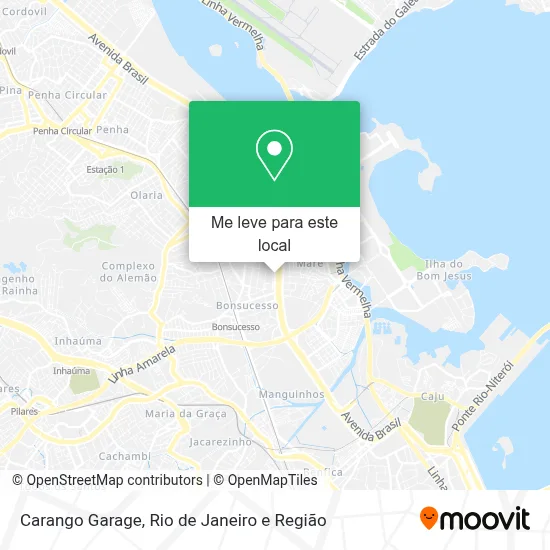 Carango Garage mapa