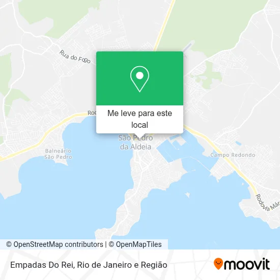 Empadas Do Rei mapa